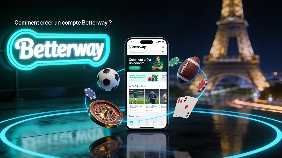 Comment créer un compte Betterway ? : guide betterway pour les joueurs en France
